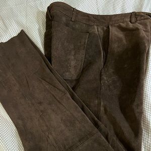 Lilly Pulitzer suede pants